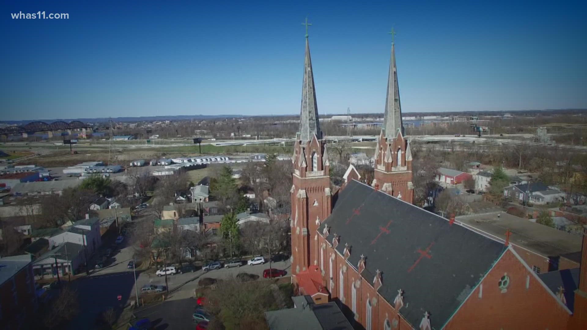The 156-year-old church paid roughly a million dollars to complete it.