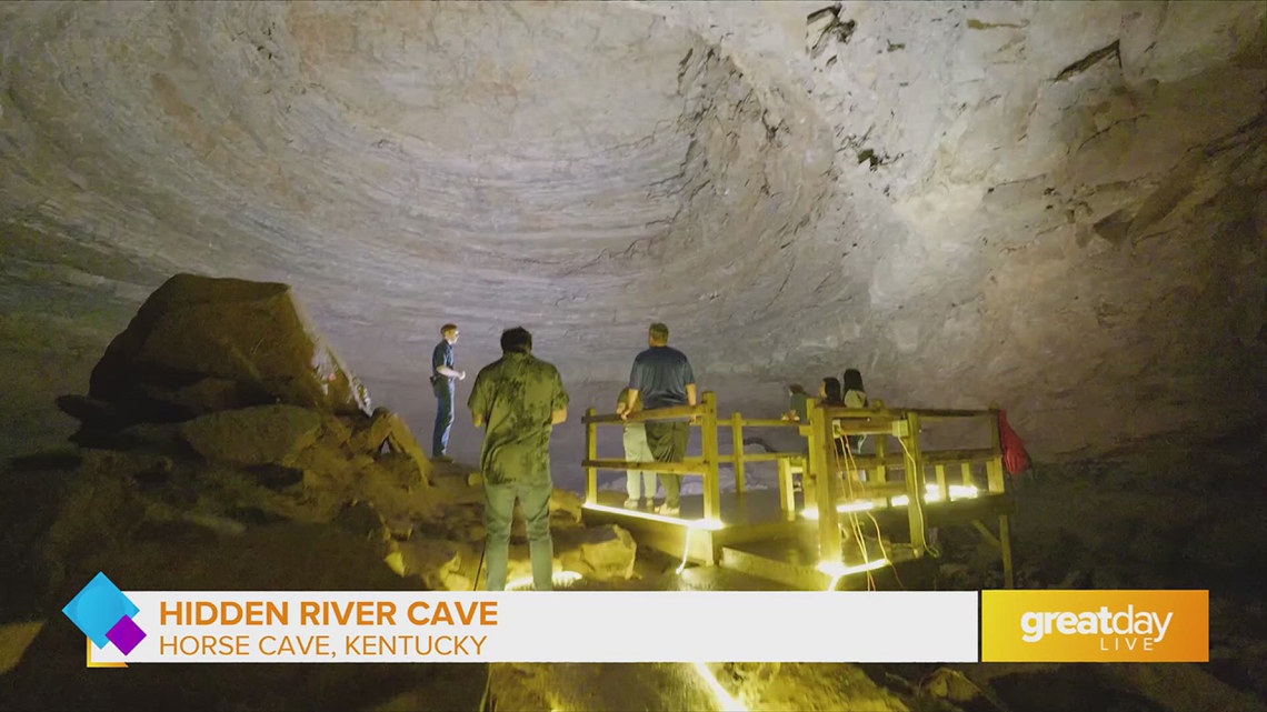 Explore Hidden River Cave in Horse Cave, Kentucky | whas11.com