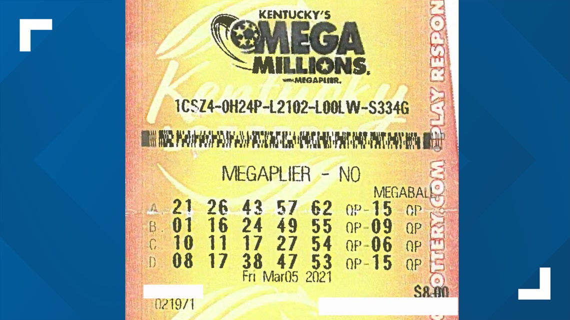 Kentucky Lottery newest millionaire claims Mega Millions prize