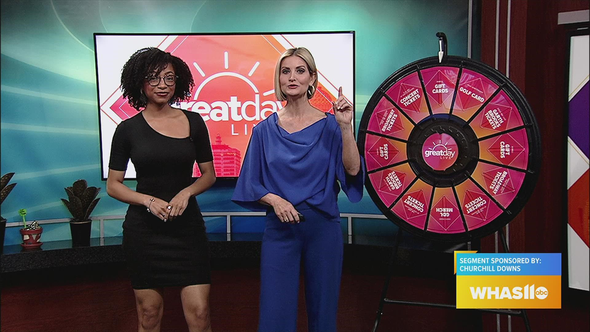 Spin to win with the Great Day Live Prize Wheel Sweepstakes!