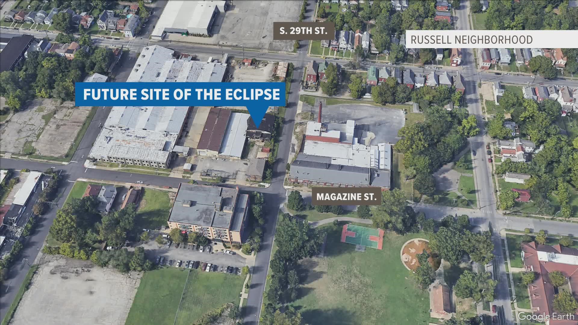 The $75 million project is called the "Eclipse" and will be housed on South 29th Street at Magazine Street.
