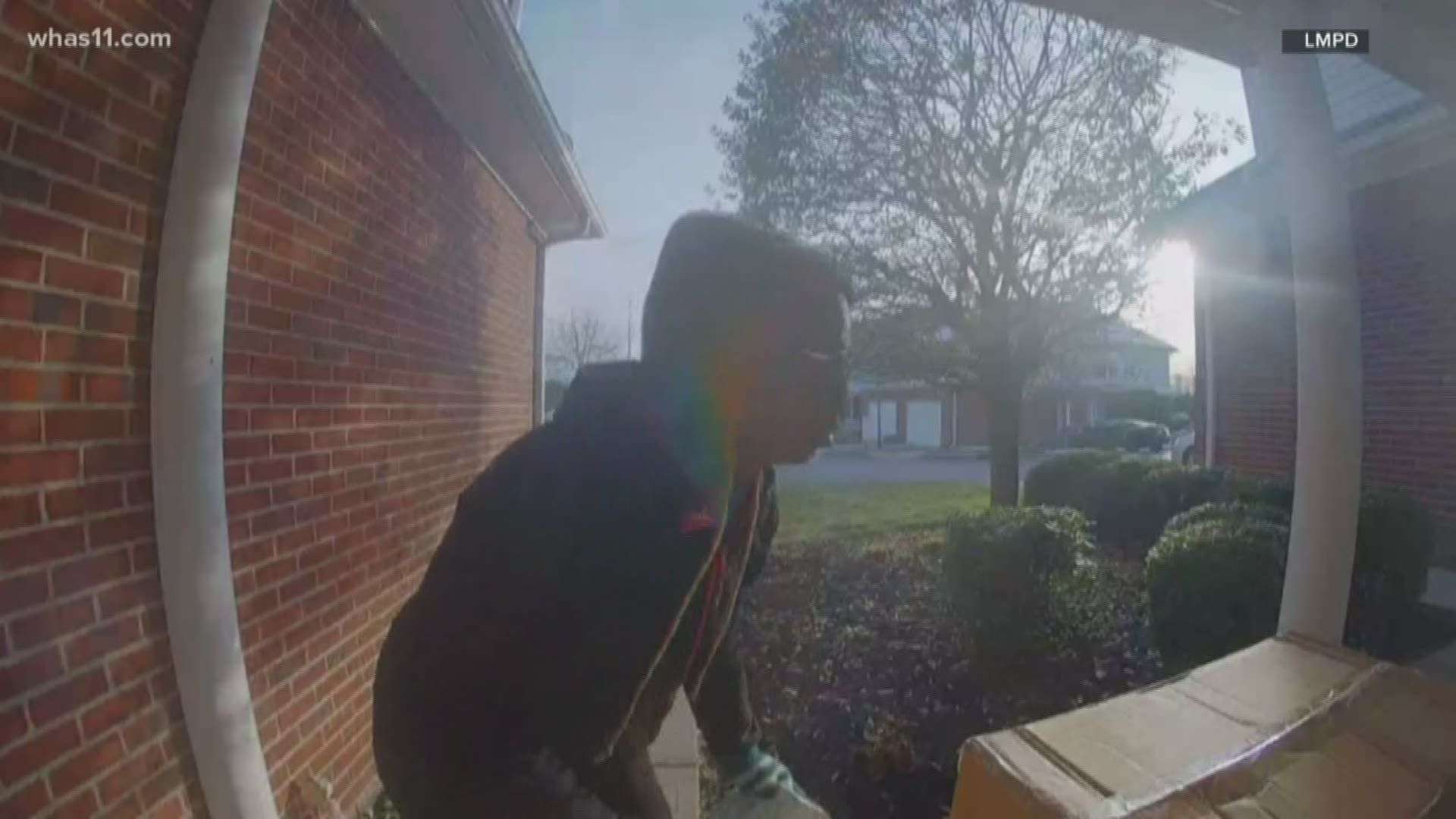 A porch pirate stealing packages from several homes in Eastern Jefferson County.