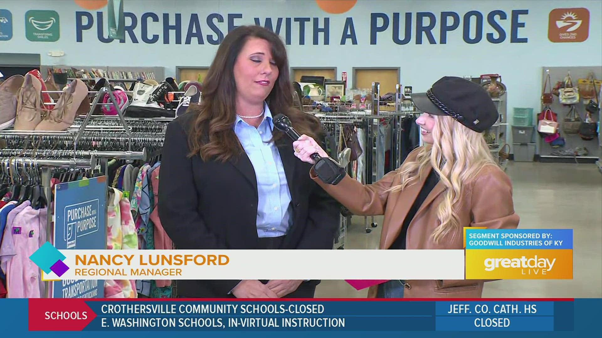 Goodwill Industries of Kentucky on Great Day Live!