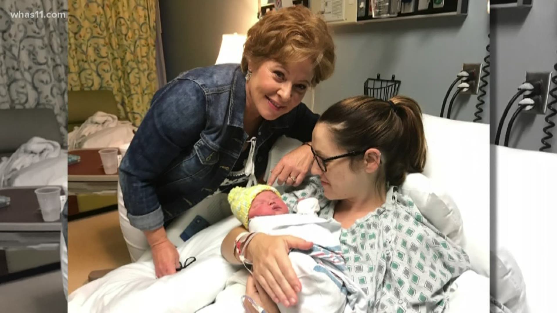 Former WHAS11 News anchor Melissa Swan is celebrating her new grandbaby!