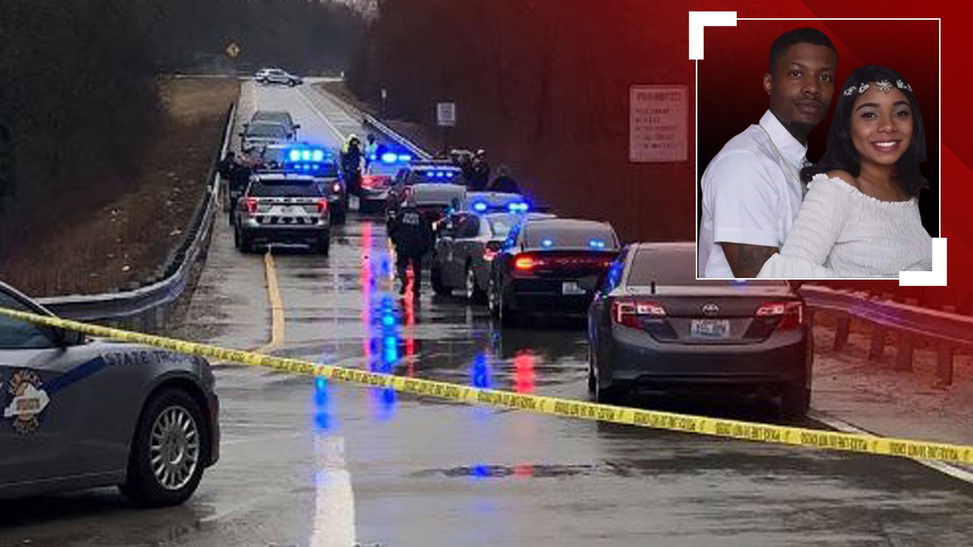 Police have identified two people killed during a pursuit in Oldham County, Kentucky. Police say the incident is connected with an abduction case out of Ohio.