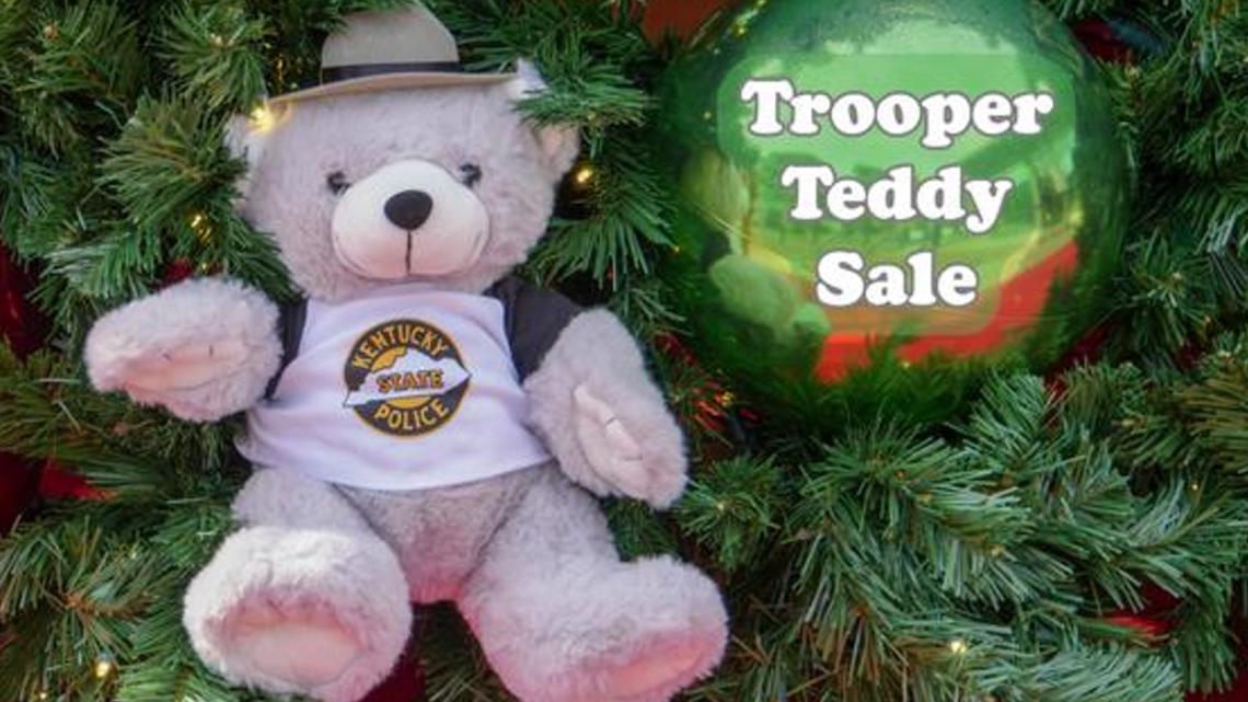 Kentucky State Police launches Trooper Teddy sale to support children in crisis