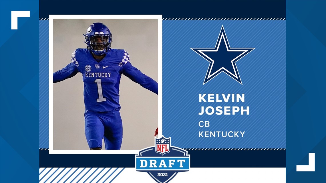 The Dallas Cowboys select Kelvin Joseph 44th overall