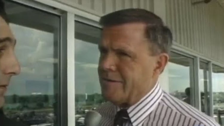 The Vault | Denny Crum interviewed at Kentucky Derby in 1998