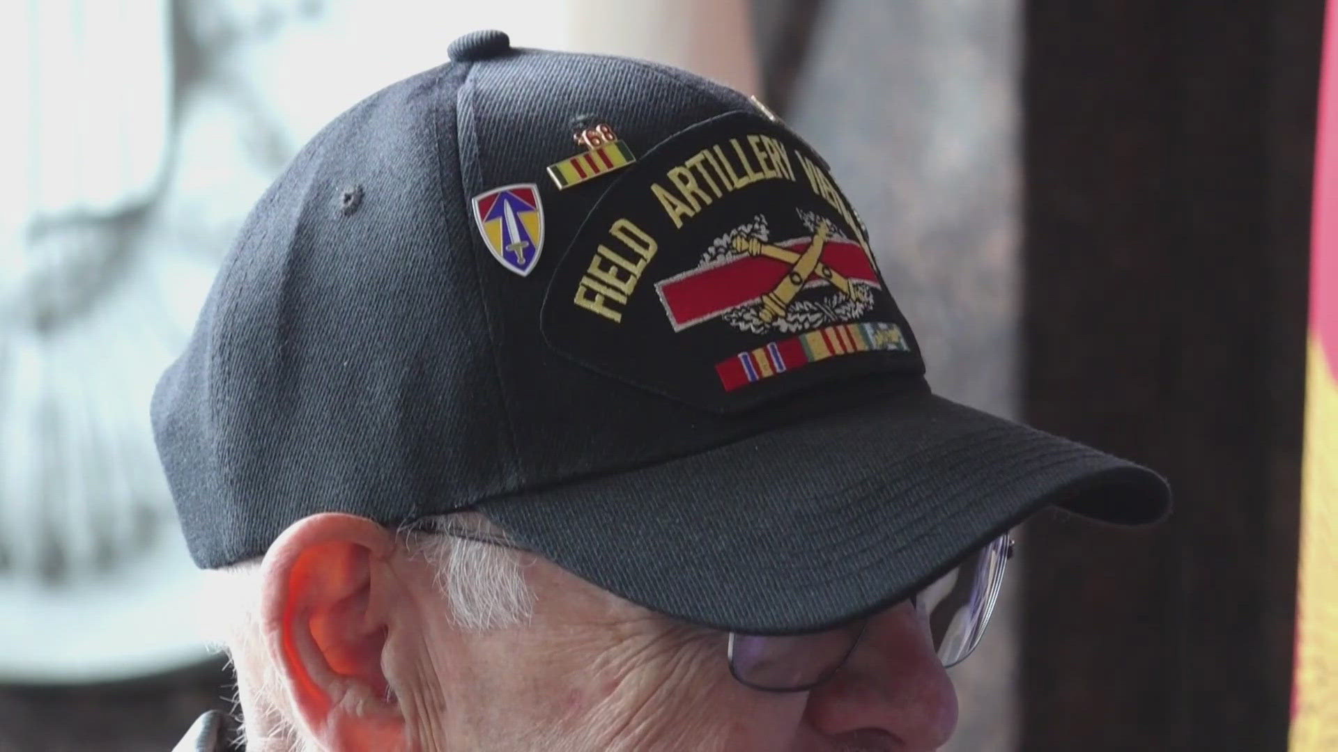 Vietnam War Veteran Cap With Laurels