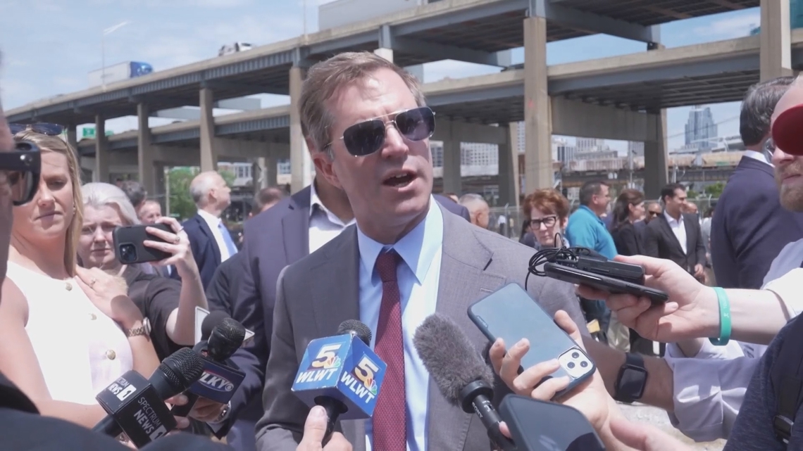 Beshear says Louisville bridge tolls could be lower; suggests way to pay them down