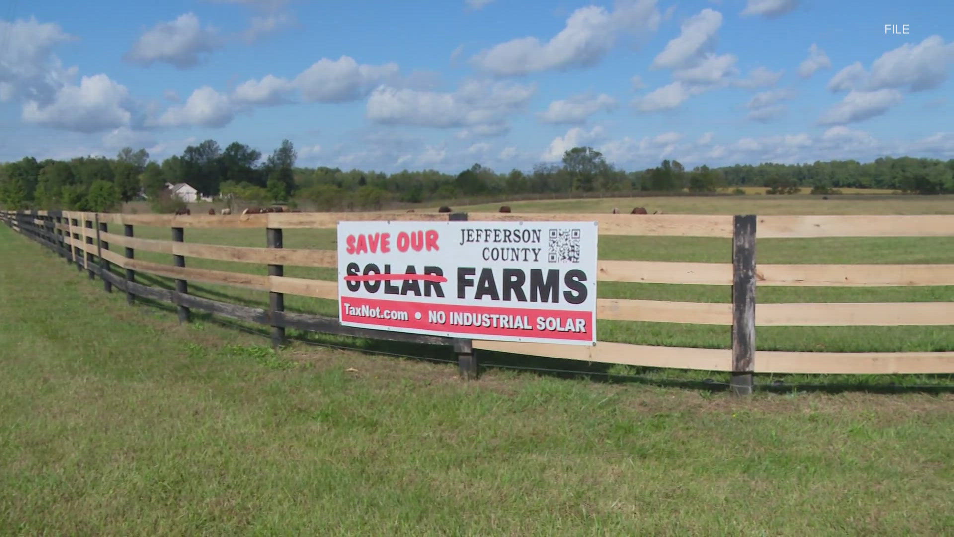 Orion Renewables wanted to build the solar farm near Madison, Indiana.