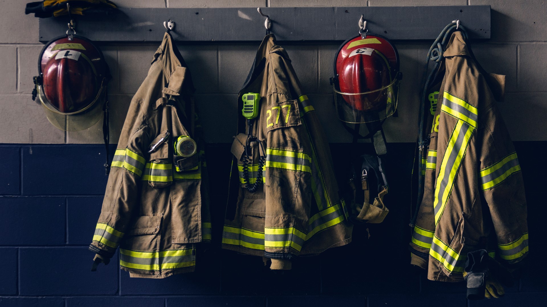 Even with the excessive heat, firefighters still have a job to do. In the summer, the fires they battle can reach temperatures upwards of 800 degrees.