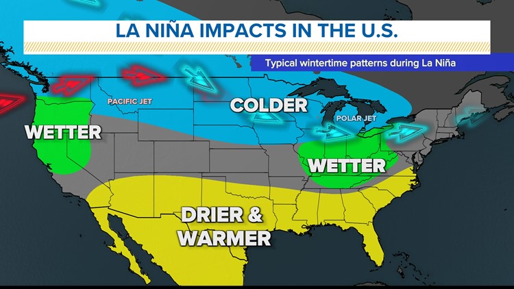 Another La Niña expected this winter - Here's what its means for the Ohio Valley