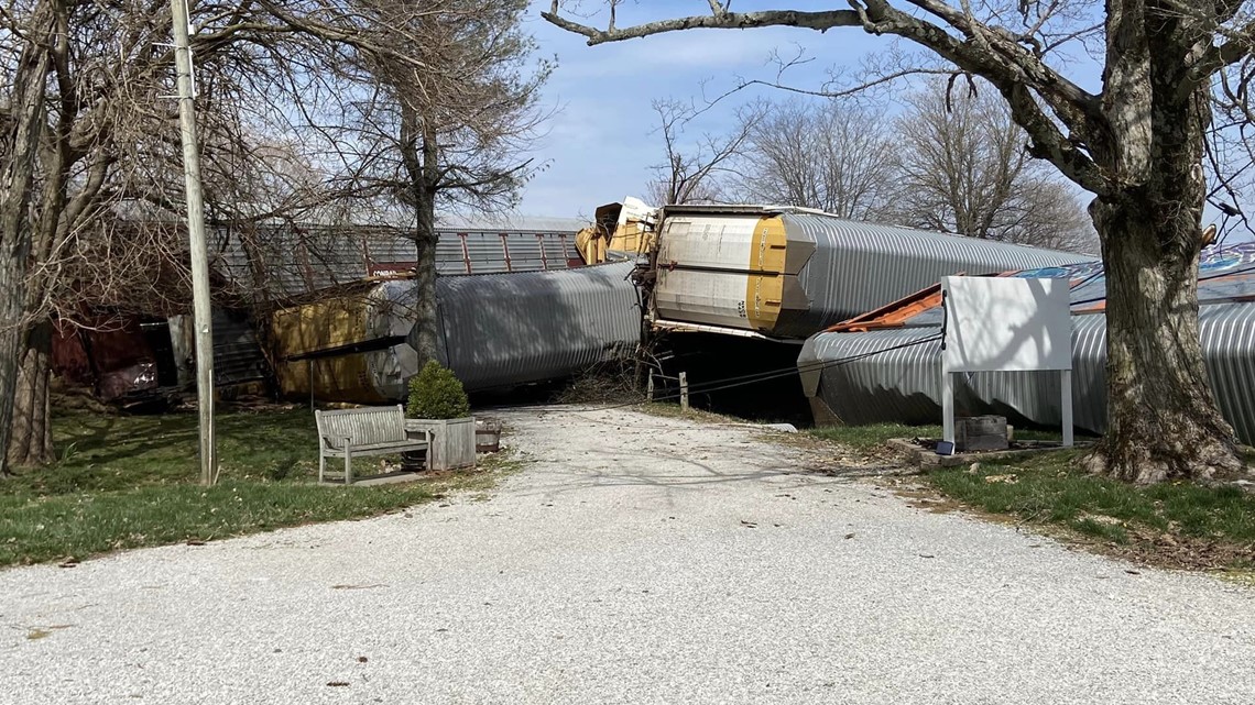 Train derailment in Kentucky; KSP investigating