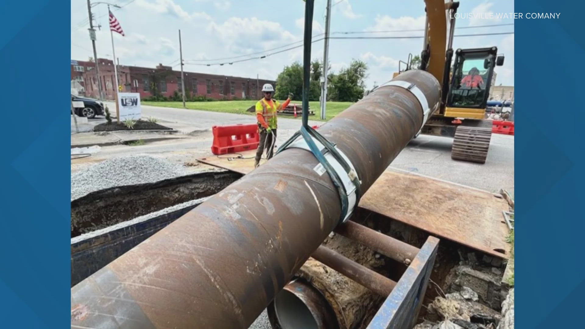 The Louisville Water Company said "The Oak Street Project" will improve quality and the reliability of the city's water supply.