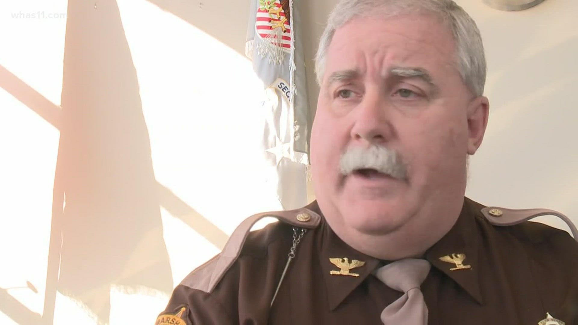 Marshall County Sheriff Kevin Byars says it's been a long time since someone at the federal law enforcement level has had his community's back.