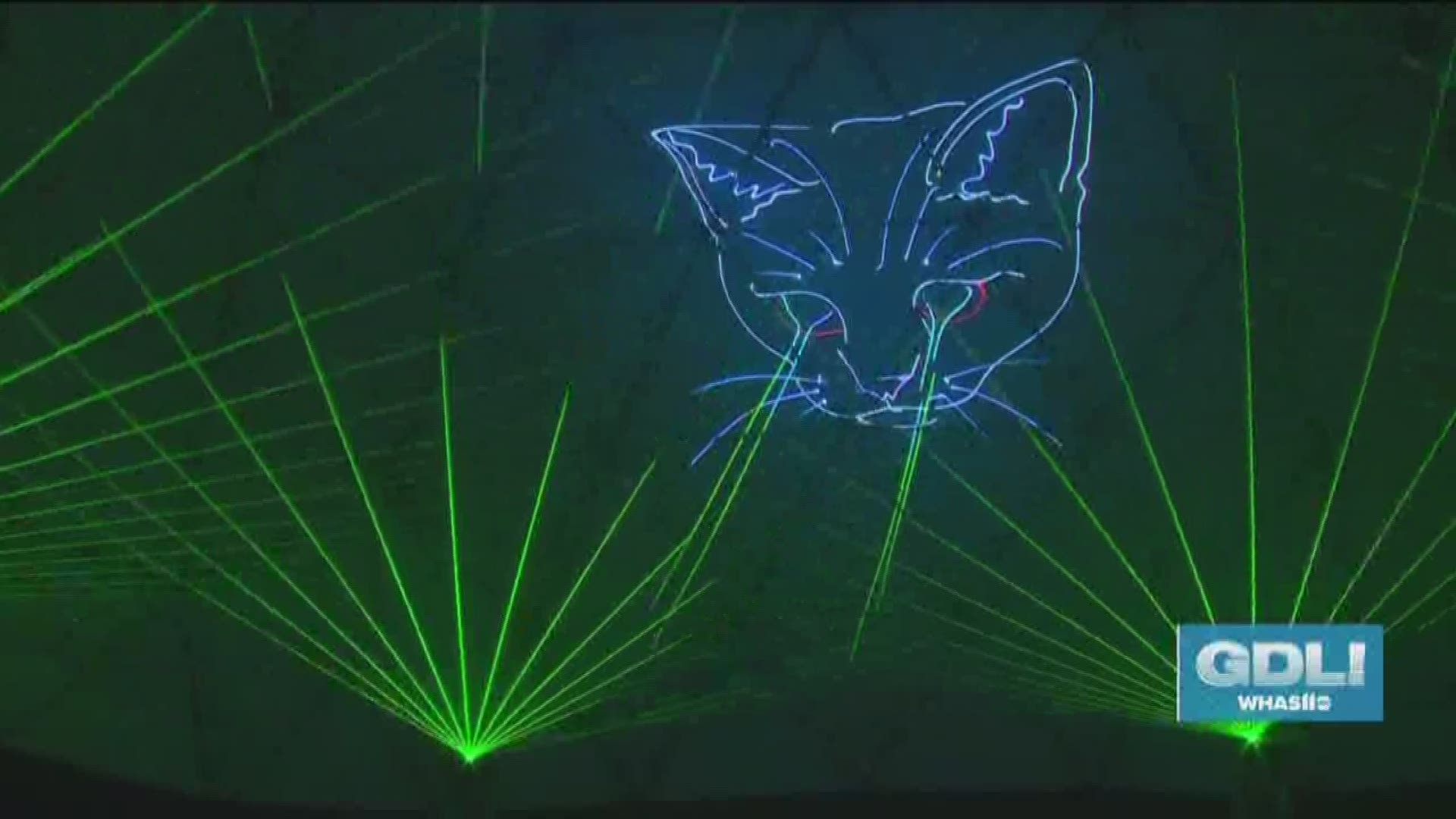 Holiday Laser Dome electrifies Waterfront Park