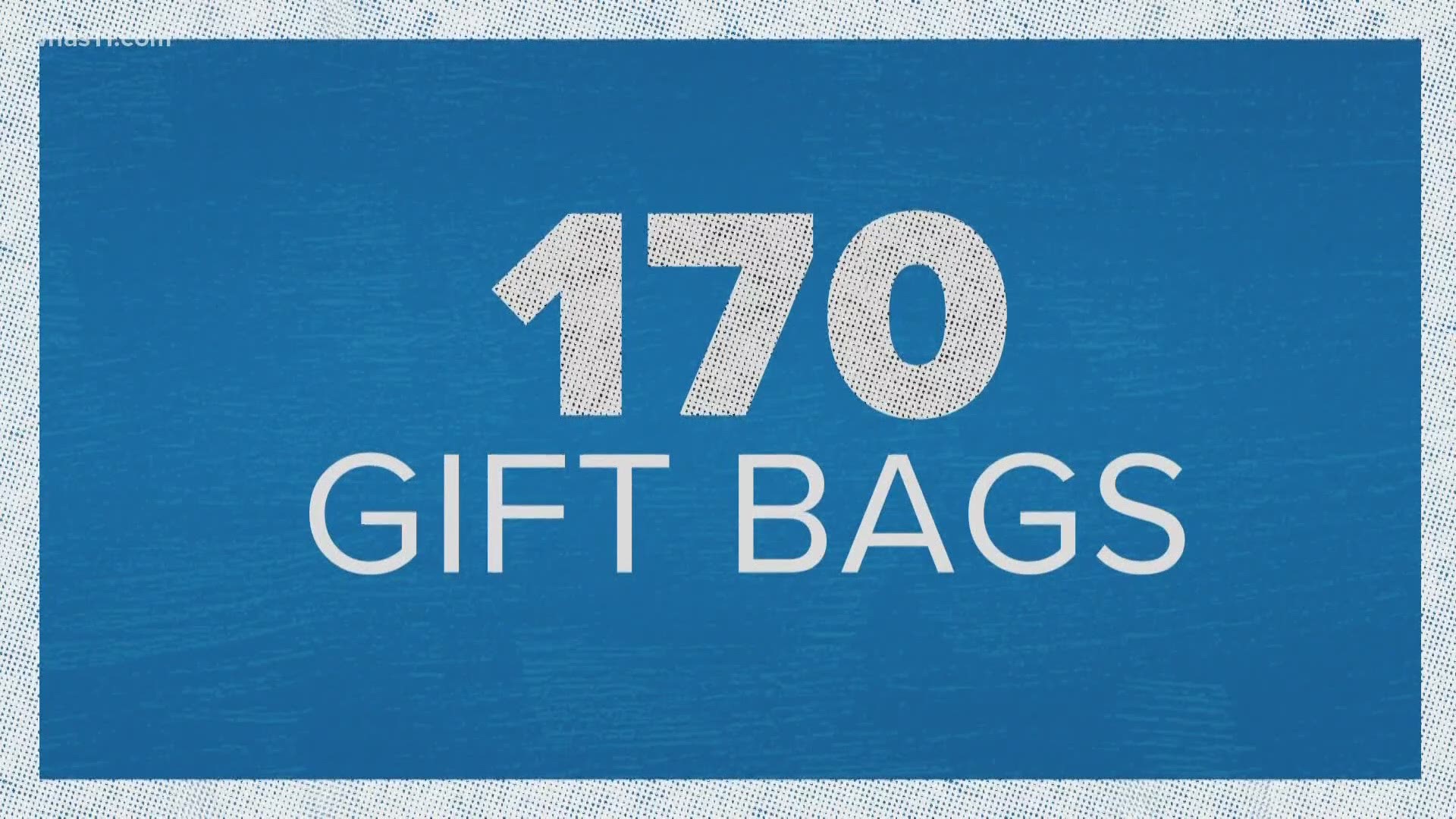 A Hardin County woman put together 170 gift bags for Children in foster care in Kentucky.