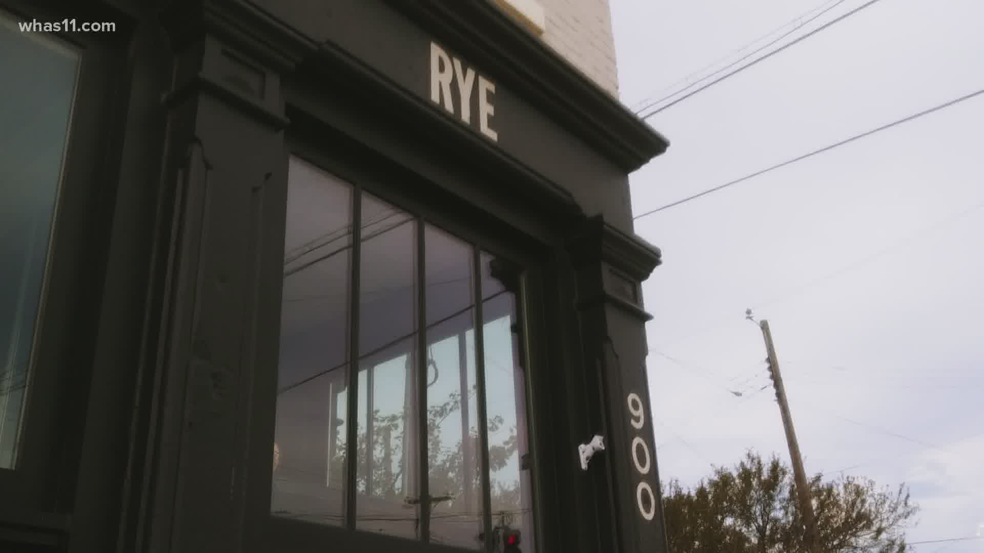 Rye, one of the original restaurants to open on East Market street shortly after the neighborhood  was renamed Nulu, is closing for good.