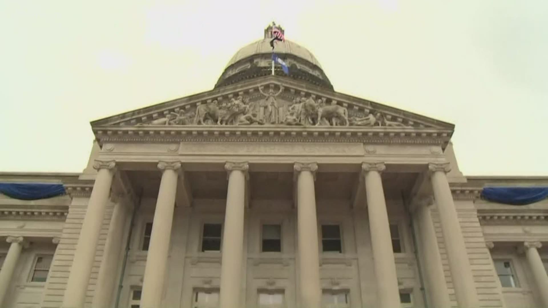 Gov.-elect Andy Beshear will be sworn in as Governor at a private ceremony at midnight.