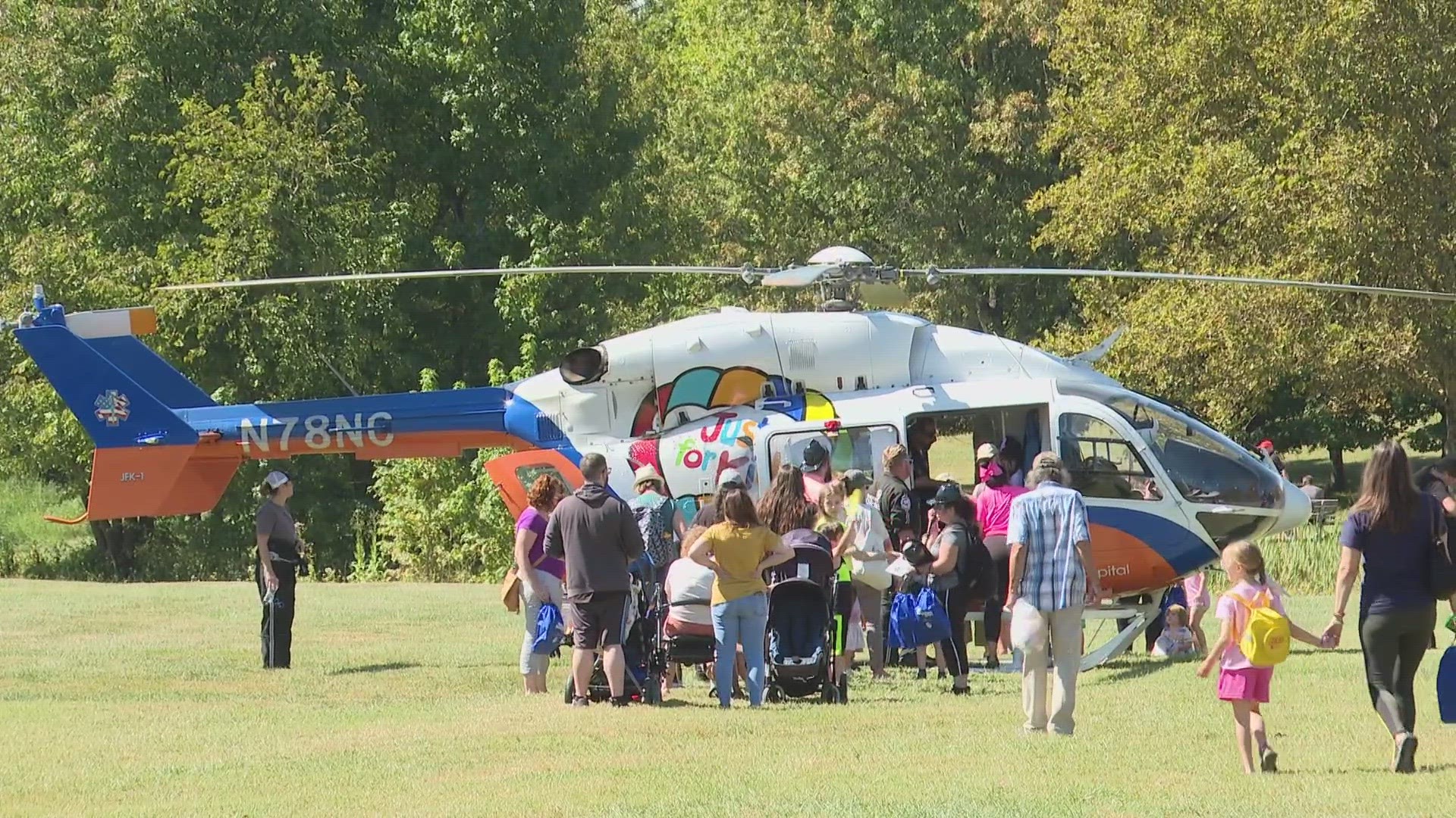 The KET-sponsored event is based on the popular show Mr. Rogers Neighborhood and taught children how to be kind and caring while giving back to the community.