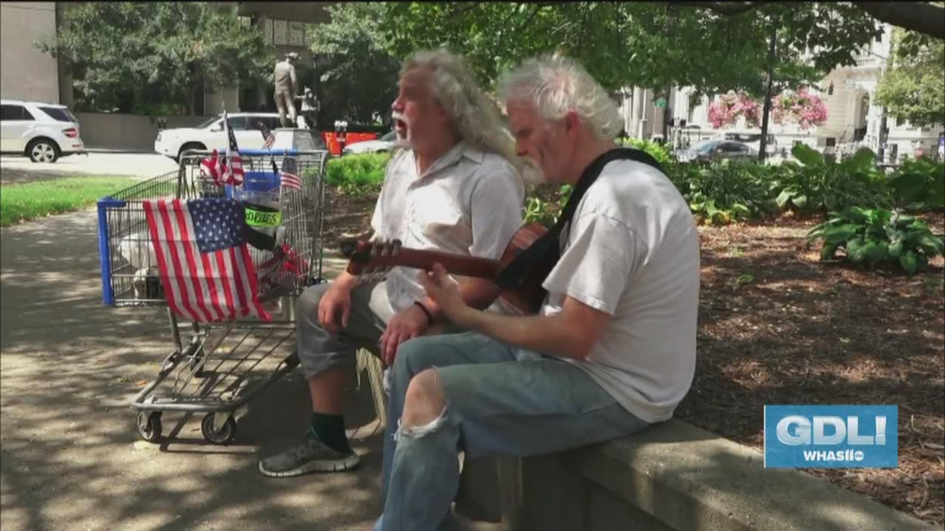Homeless Herbie and Tom Mabe stopped by Great Day Live to talk about their videos that are drawingt attention to helping people living on the streets of Louisville.