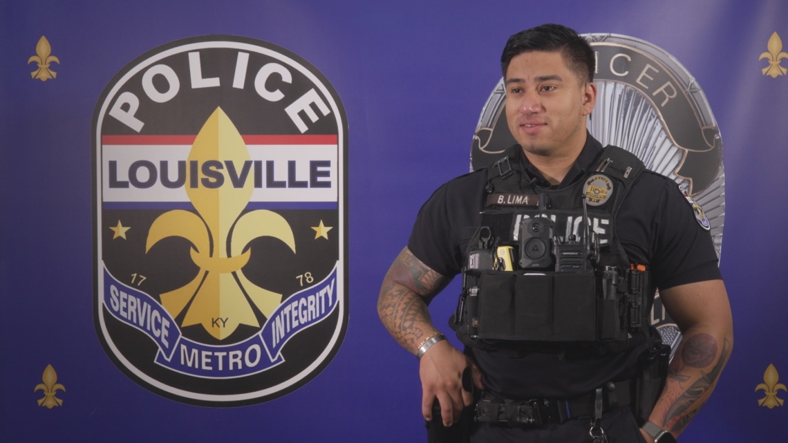 Louisville police officer serves Hispanic community through language, legacy, heart