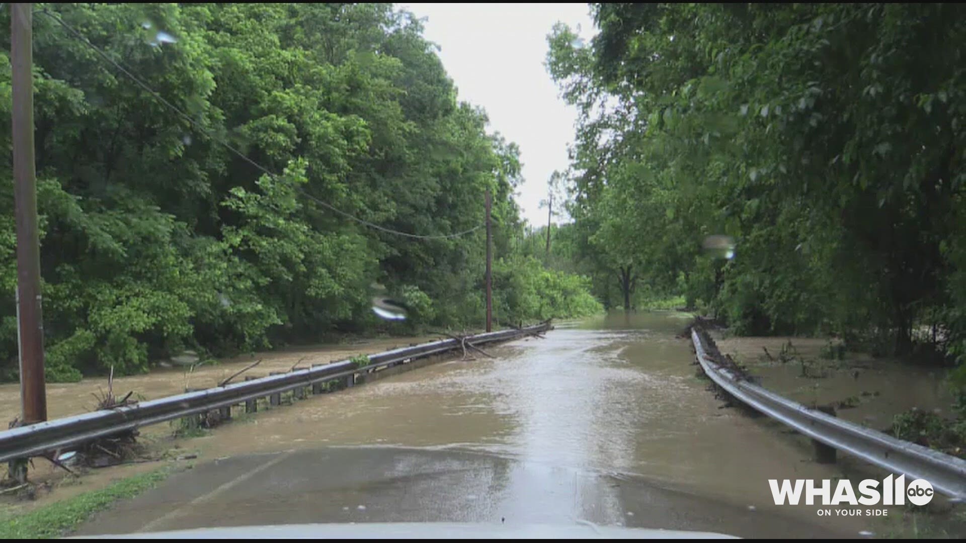 RAW Flooding in Washington County, Ky.