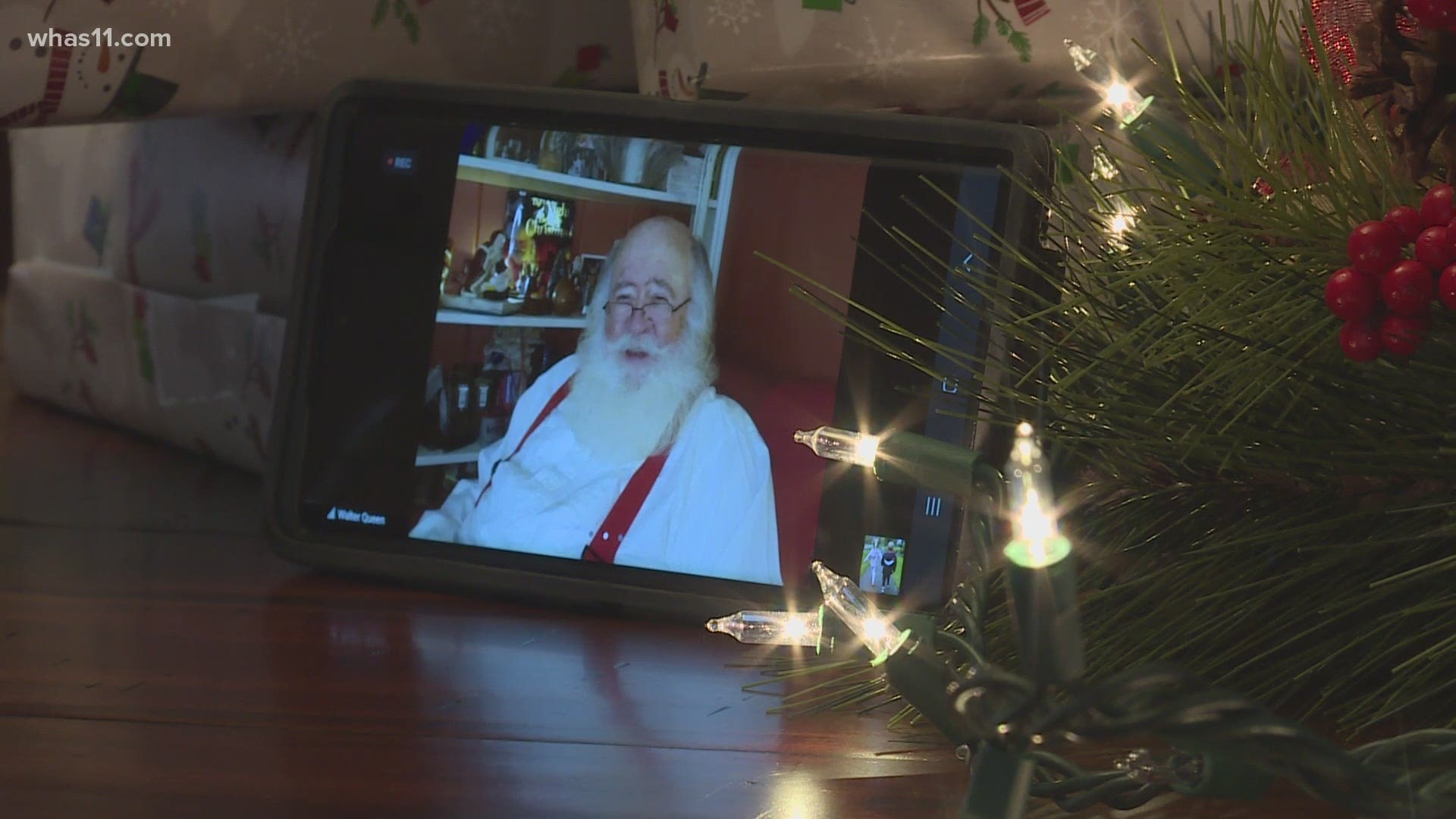 While things will be different in 2020, Santa is still bringing his magic to town - even through Zoom.