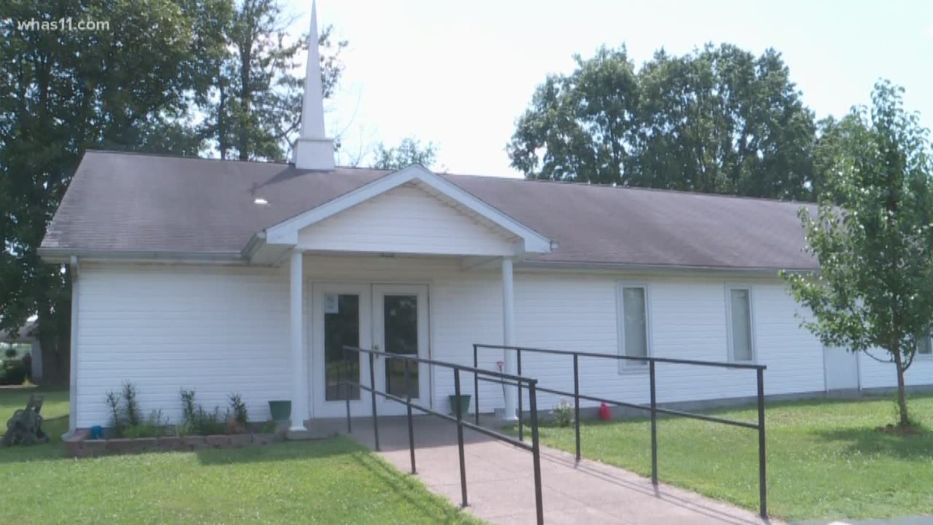 A group of homeless people could soon be forced out of a church in Scottsburg, Indiana that opened its doors to them in January.