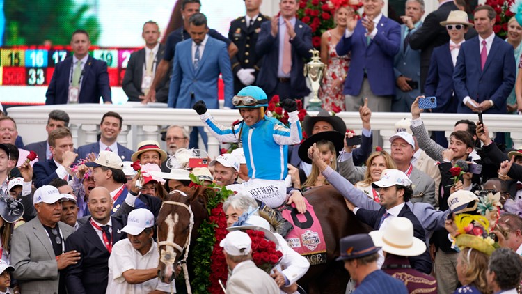 Jockey Castellano ends Derby drought with Mage on 16th try