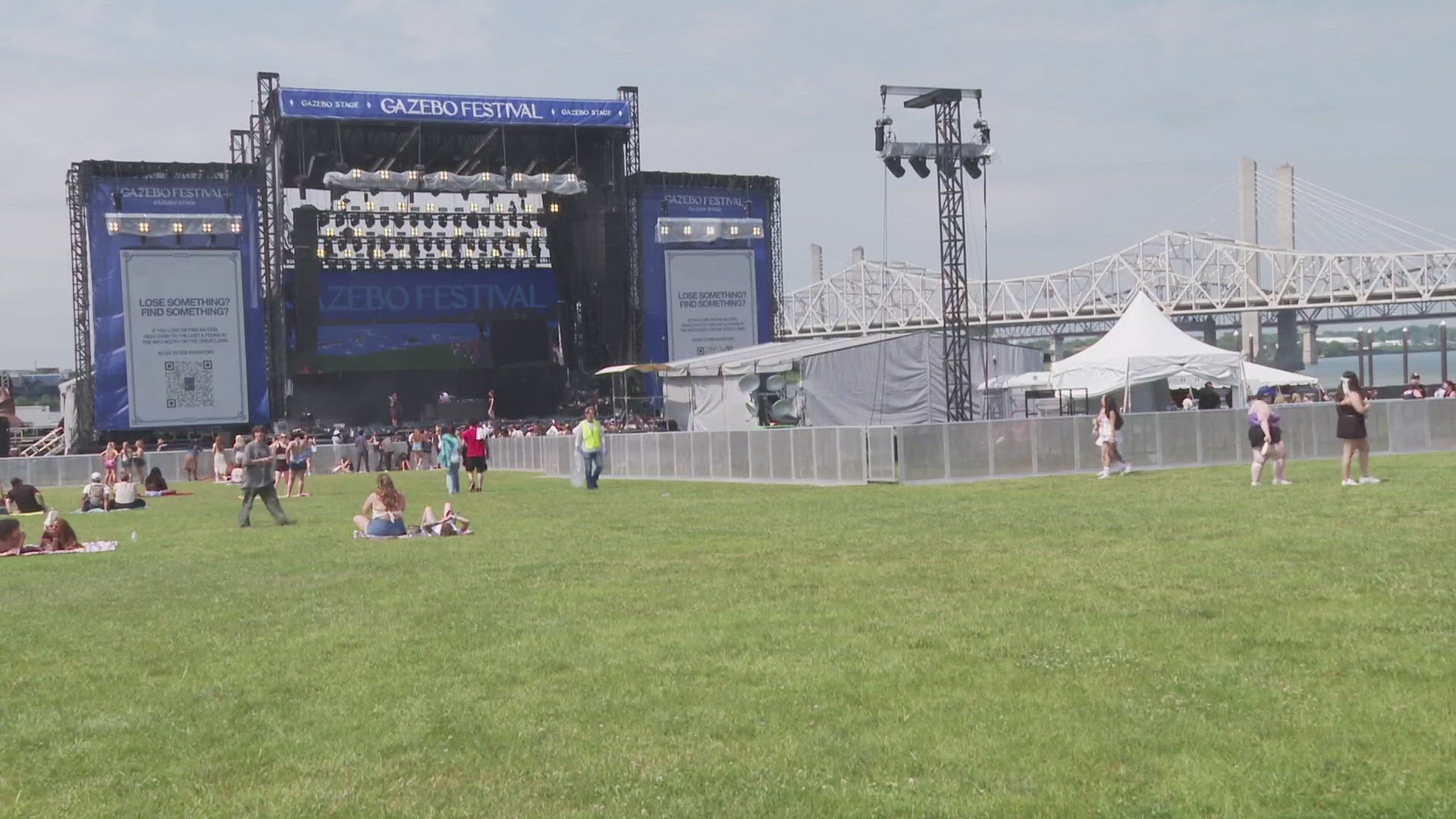 Music festivals on both sides of the Ohio River bring out large crowds to enjoy good music!