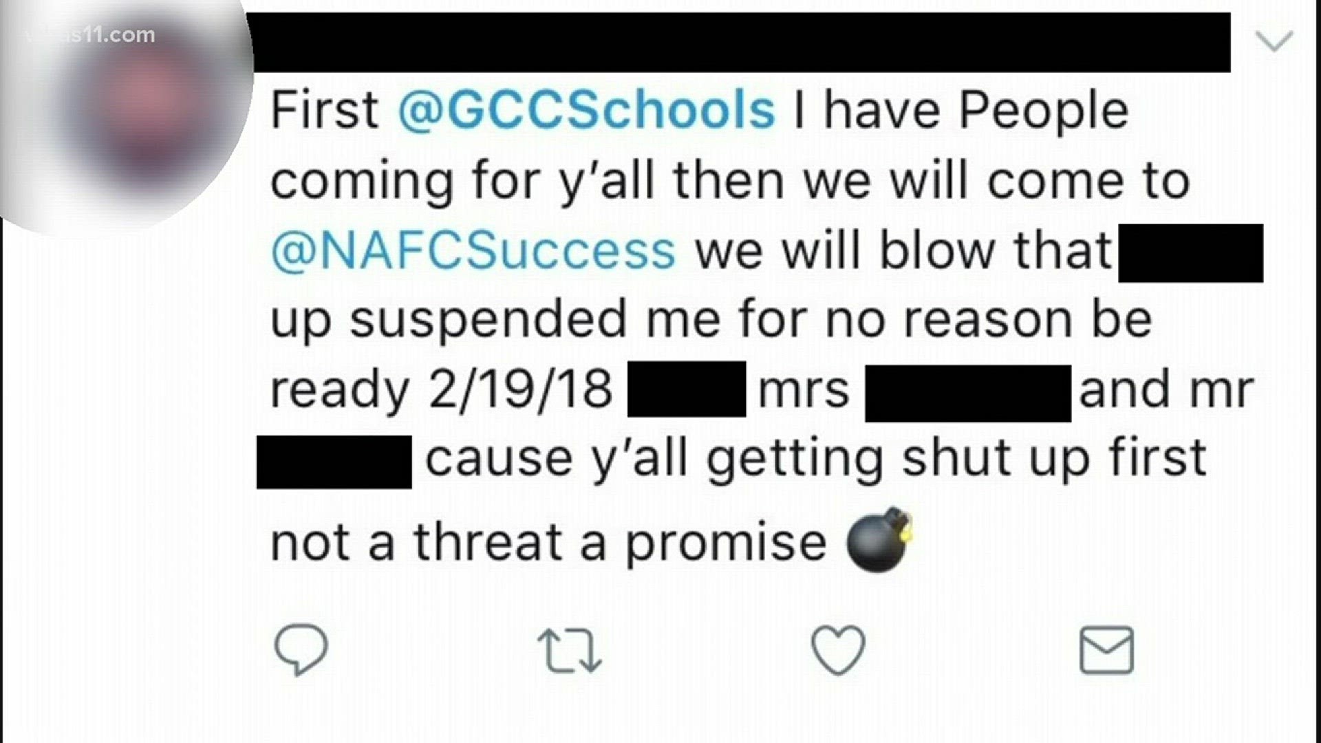 15-year-old arrested for social media threat against GCC
