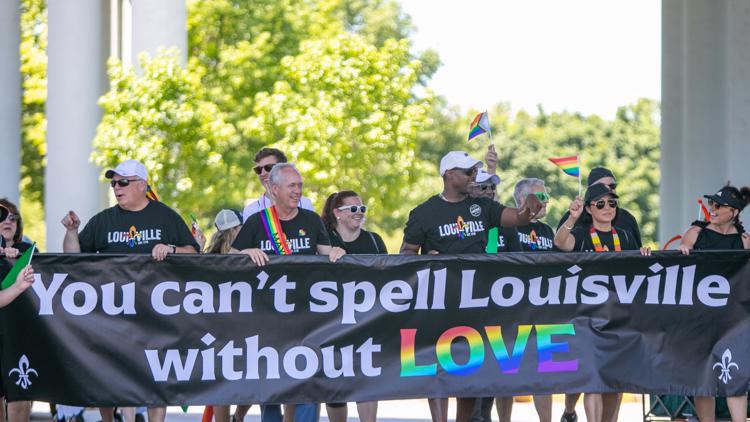 PHOTOS | Louisville's LGBTQ+ community celebrated during Kentuckiana Pride festivities