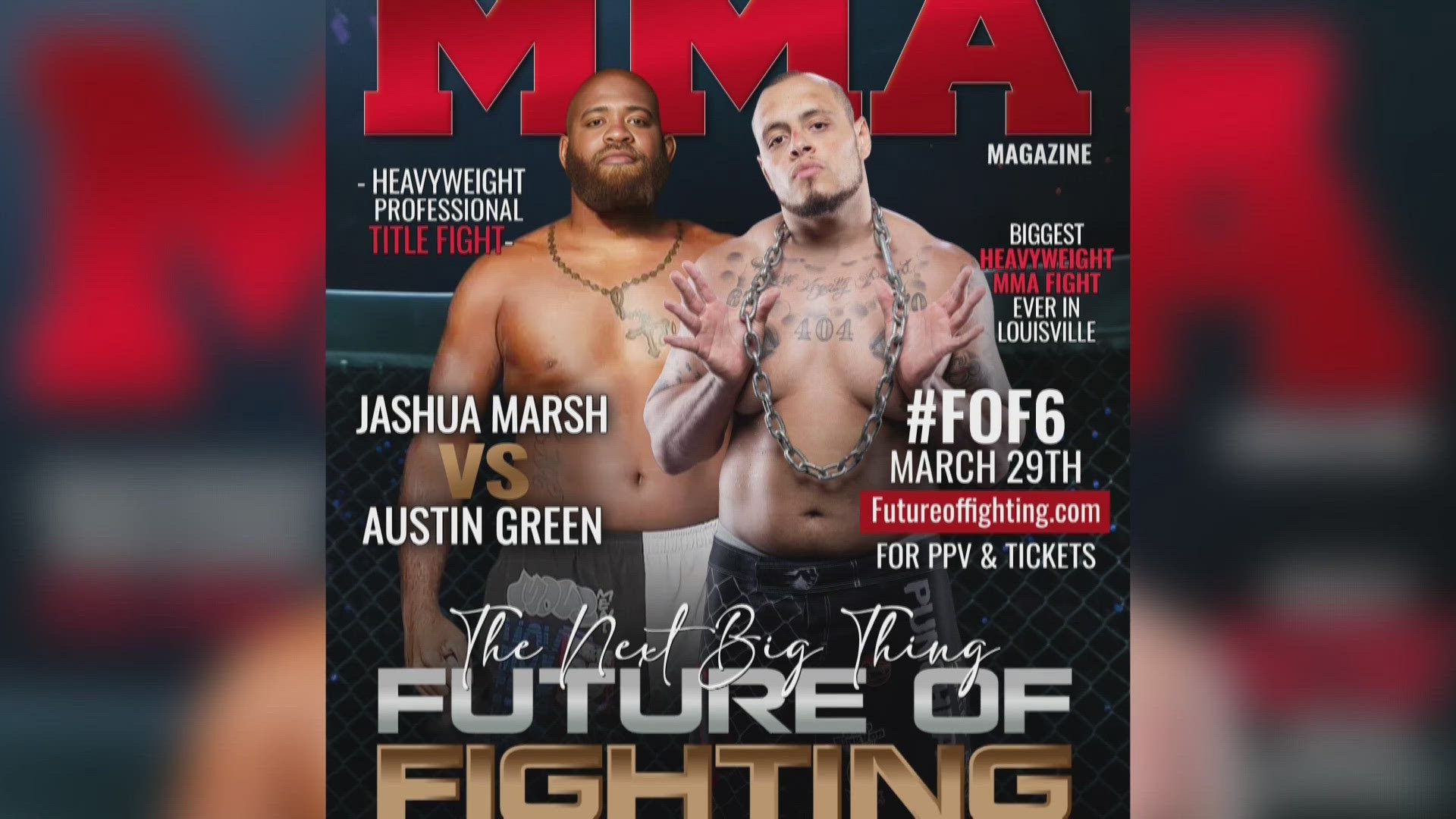 The #1 ranked heavyweight fighters from Florida and Georgia will face-off in Louisville.