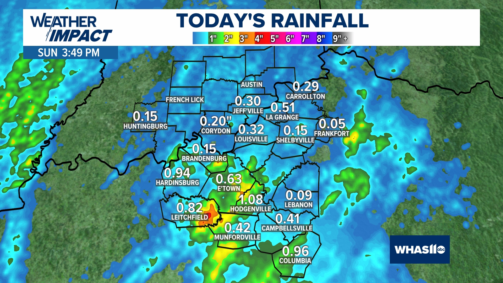Whas Weather WHAS11 Weather Impact Alert Day issued for July 29 | whas11.com
