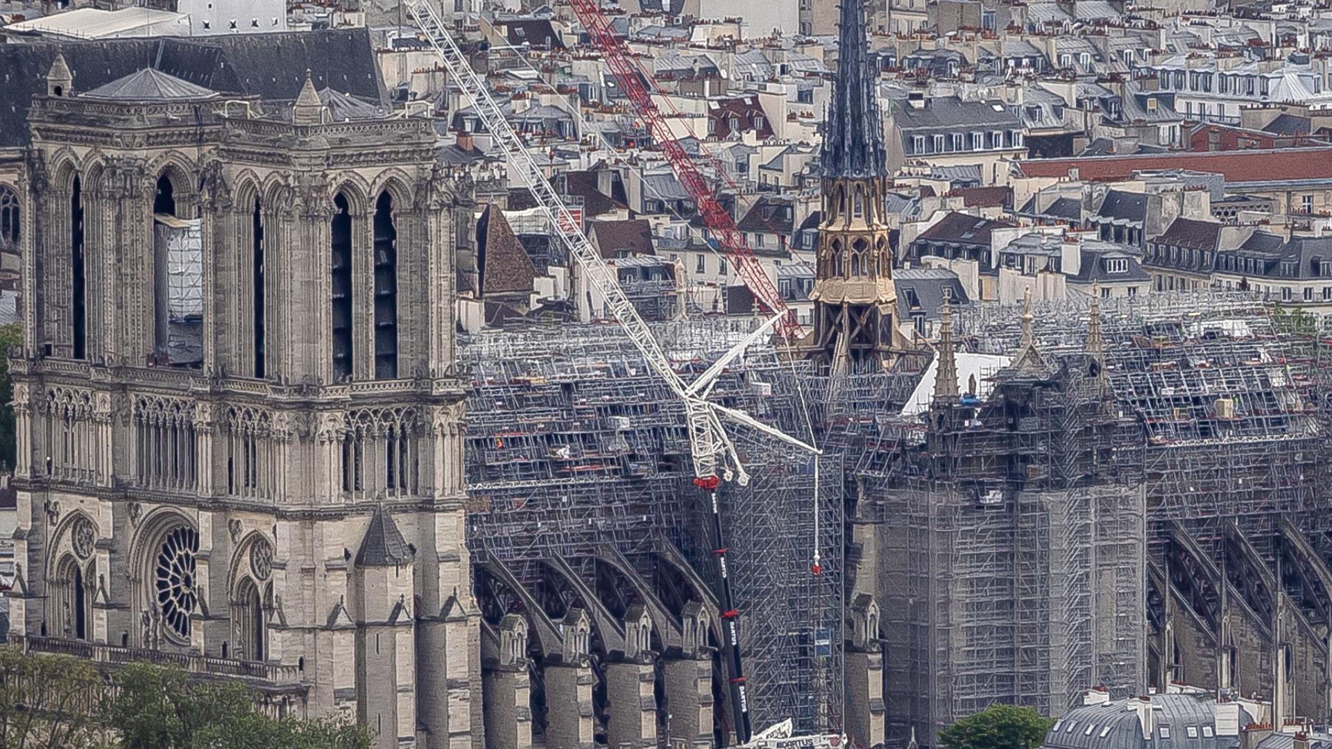 The Notre Dame Cathedral took five years to restore after a devastating fire nearly destroyed the 800-year-old symbol of French history.