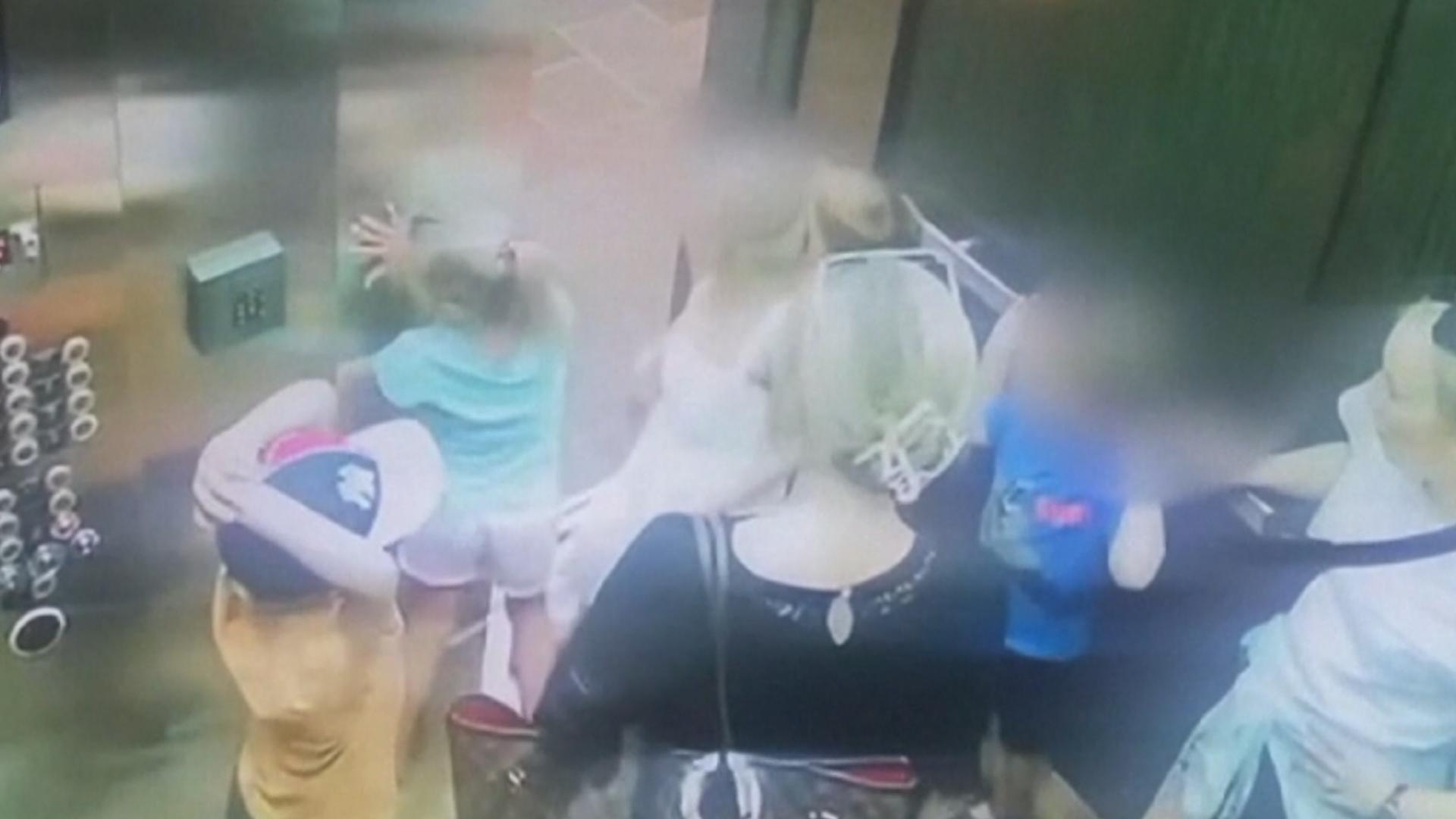 A young girl got her arm stuck in an elevator. Here's what happened.