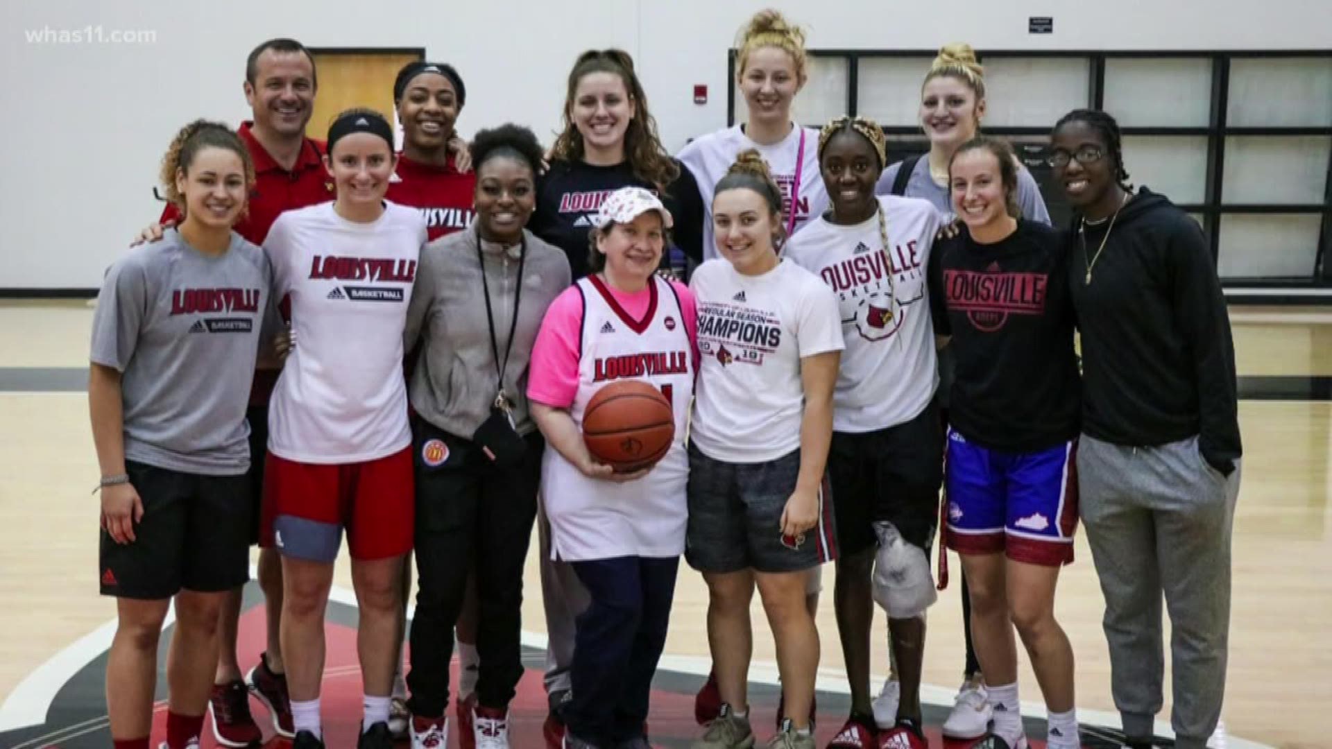 At 62, her age and an unfair foul from life made her goal of playing with the Louisville women's basketball team look grim, but Mary White persisted.