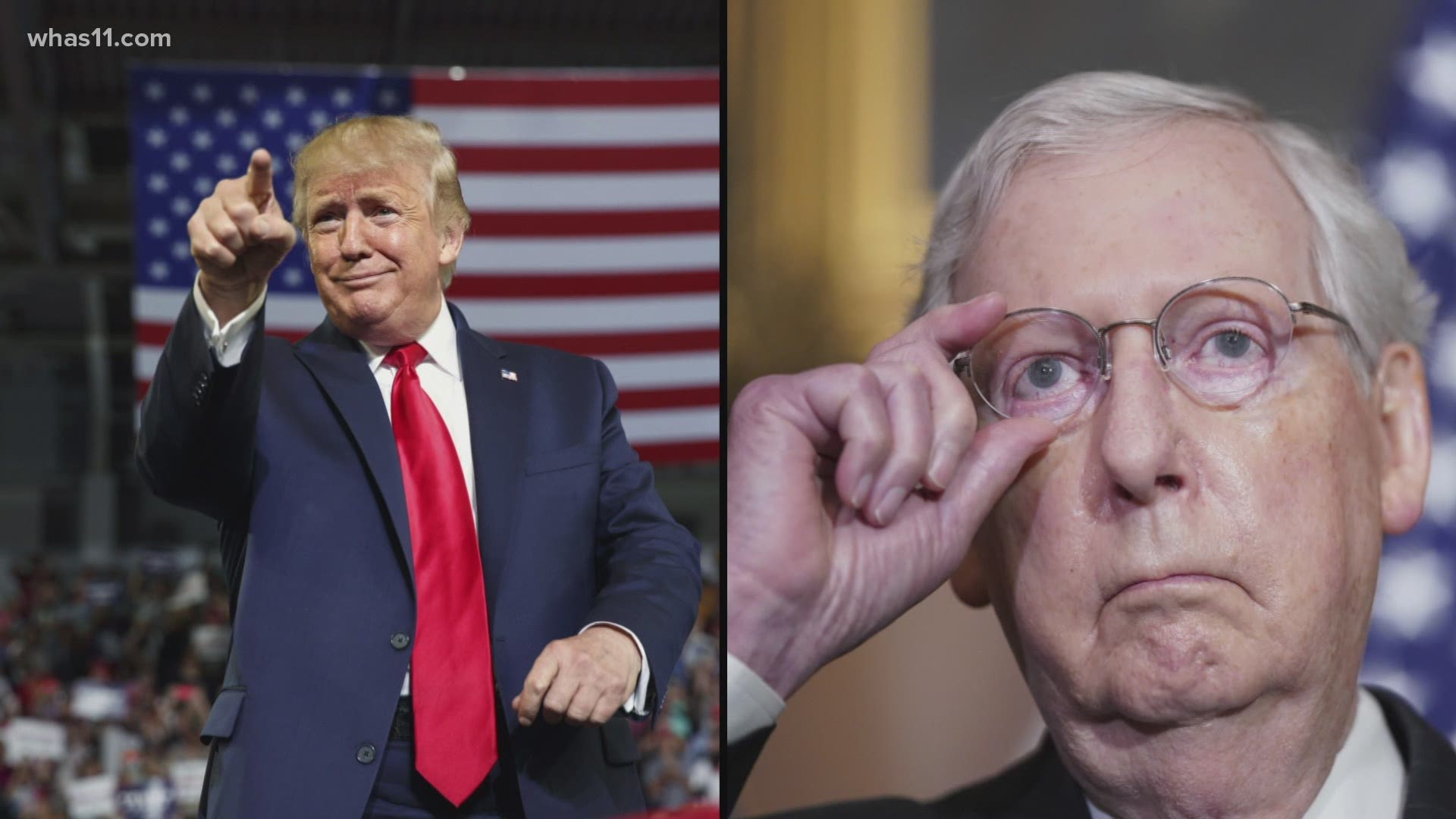 Former President Donald Trump is lashing out at Mitch McConnell, days after the Senate Republican leader called Trump “morally responsible” for the Jan. 6 attack
