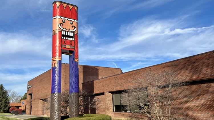 'Go nuts with it'; Here's how to help name this 40-foot tall nutcracker in Louisville