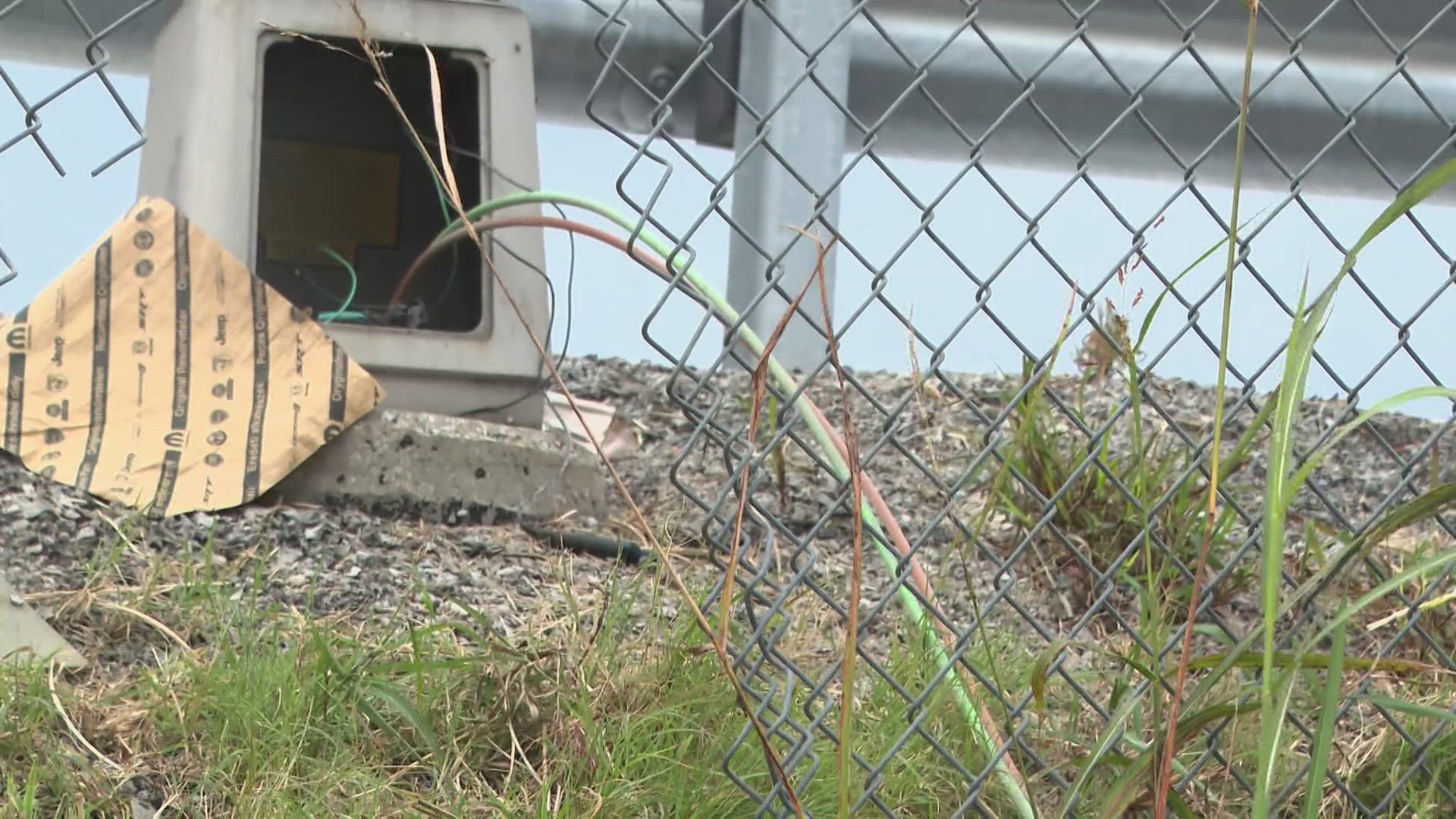 Police arrested Jack Gibson for copper wire theft on Wednesday. They found him sitting next to coiled wires with some sort of ratchet system.