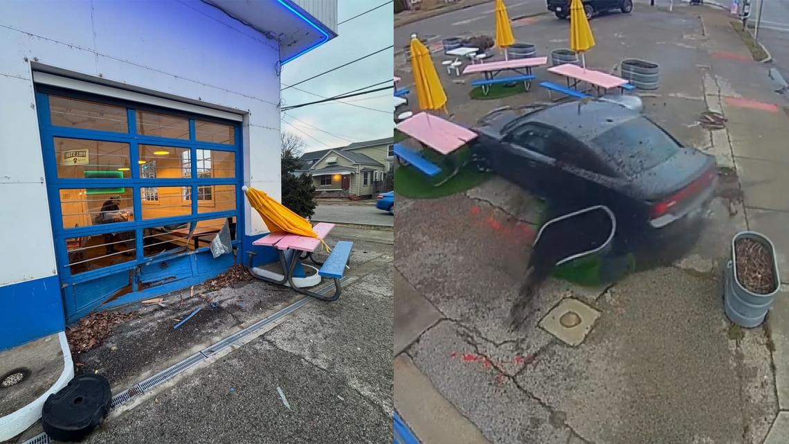 'We've been magbarred!' | Driver crashes car into Germantown coffee shop