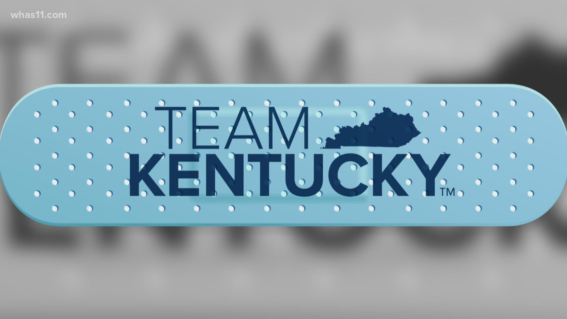 The university is filing a notice of opposition with the US Patent and Trademark office to stop the state from trademarking "Team Kentucky."