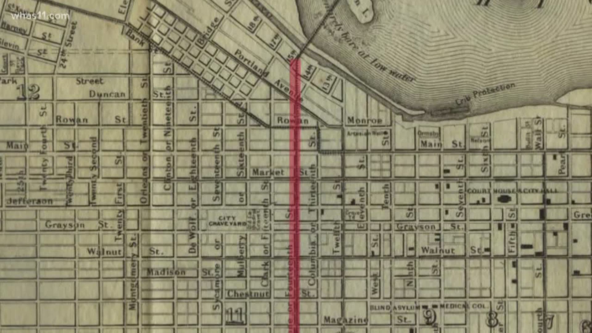 There was a 14th Street in Louisville for much of the city's history, but what happened to it?