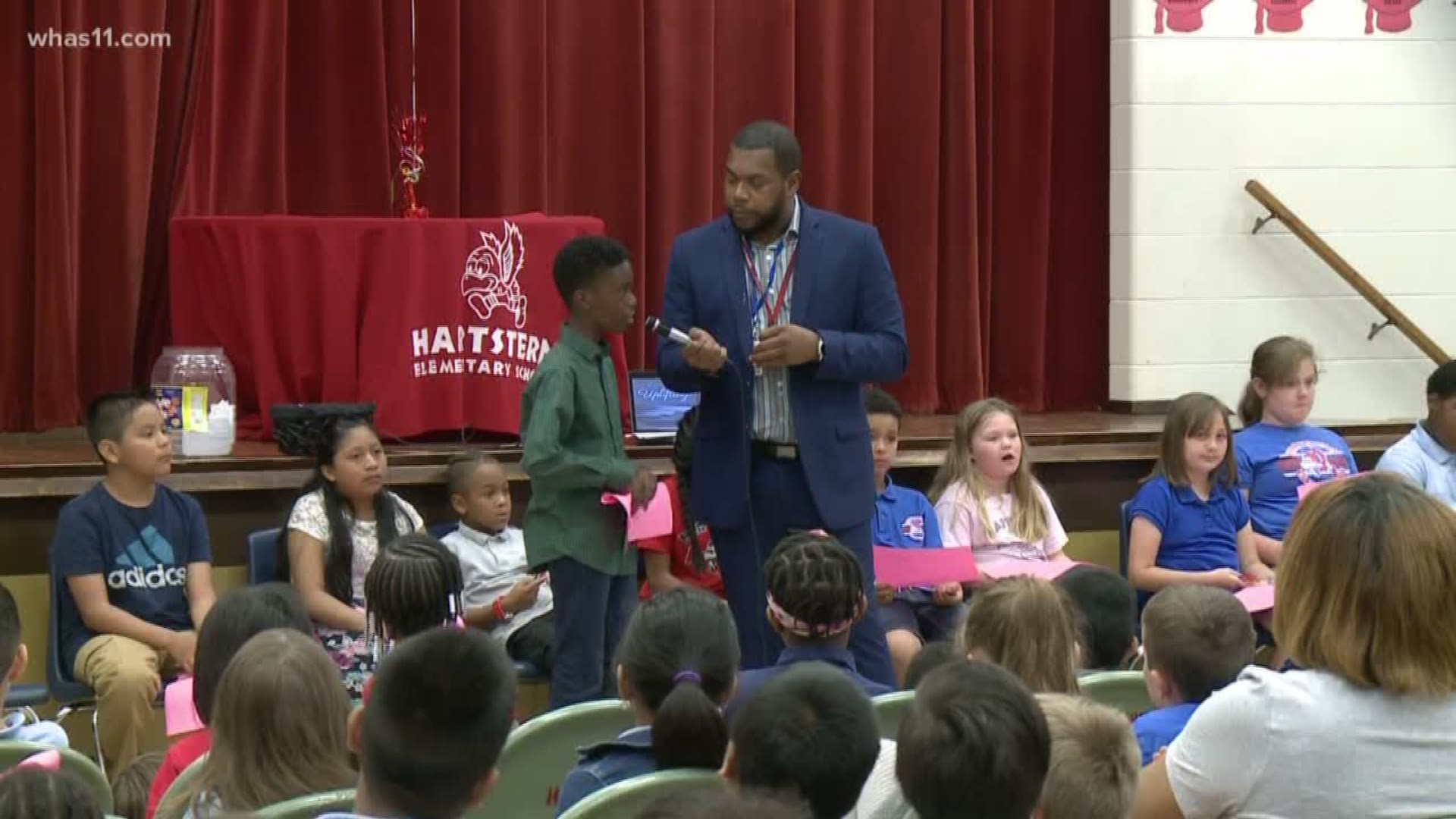 Some dedicated Hartstern Elementary students are getting rewarded for the hard work they put in every single day.