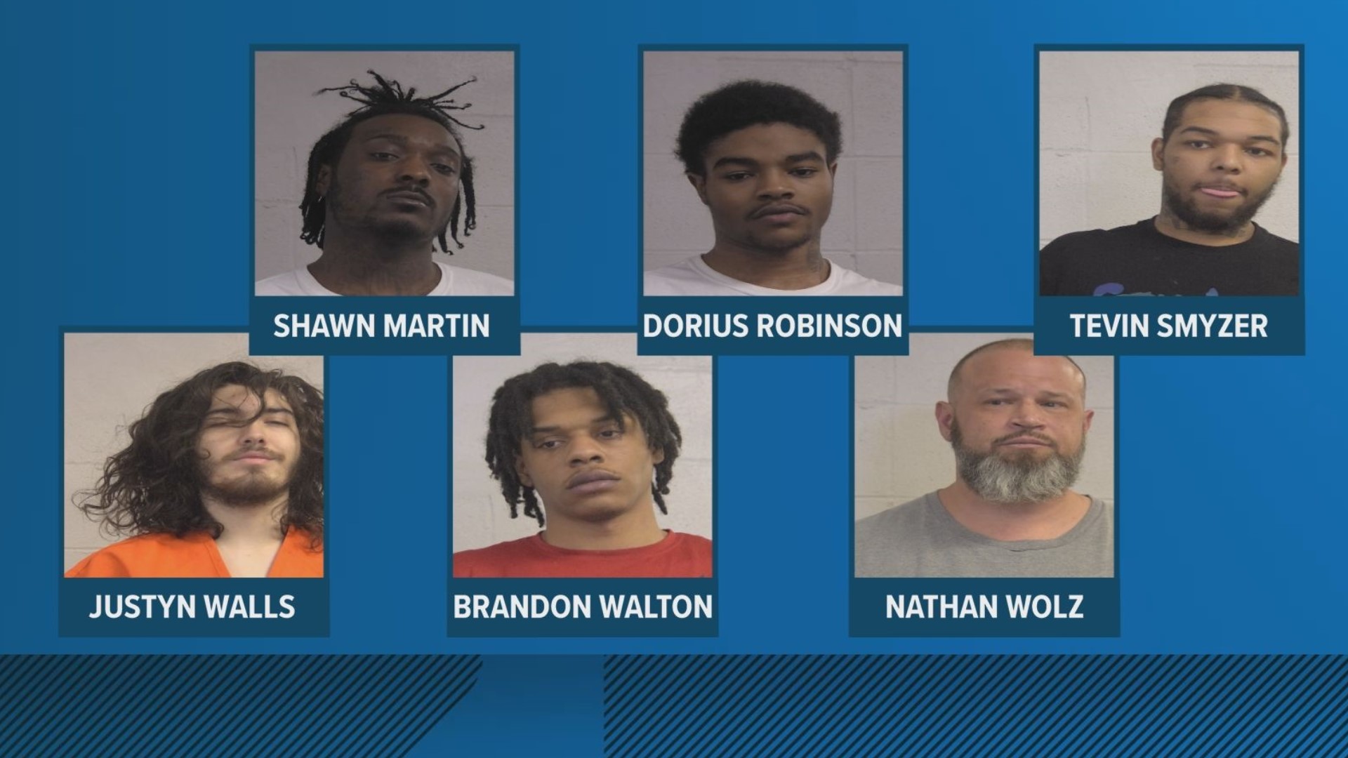 LMPD: Nearly 600 Rounds Fired On Breckenridge Lane, Six Arrested ...