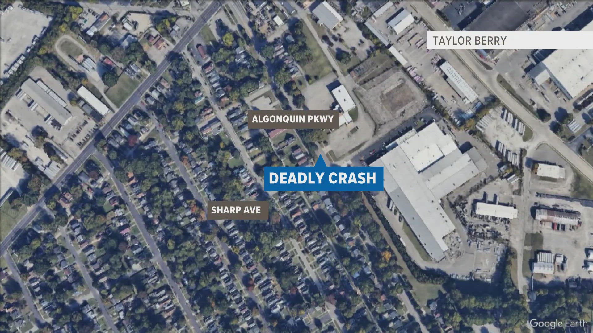 An SUV was headed westbound on Algonquin Parkway at a high rate of speed when the driver lost control and crashed into a tree.