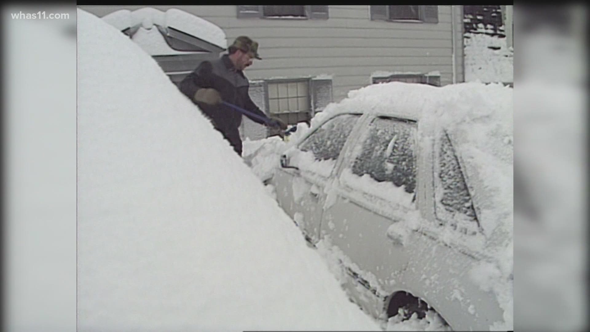 WHAS11's Hayley Minogue gives you a snowy walk down memory lane of snowfalls in Kentucky.