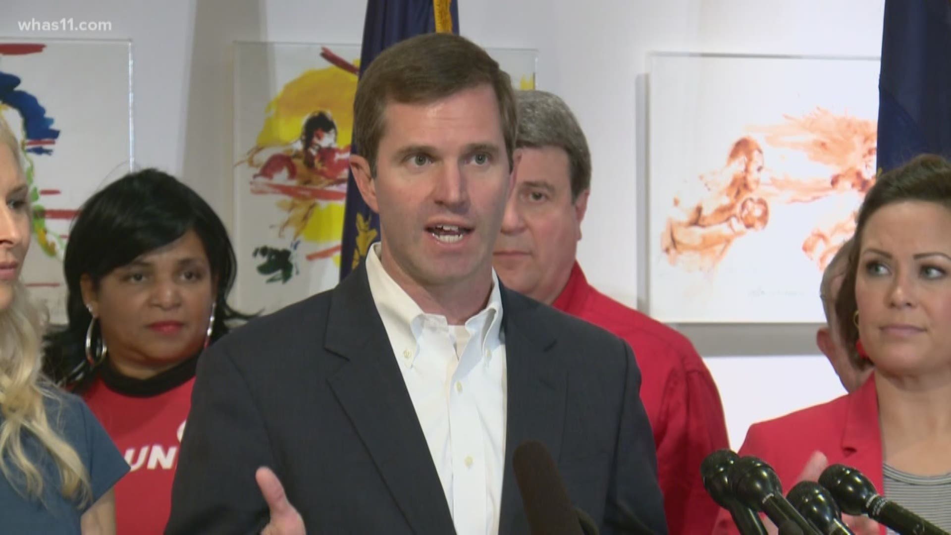 General Beshear insisted he would look for "the best people" and that may include republicans and independents.